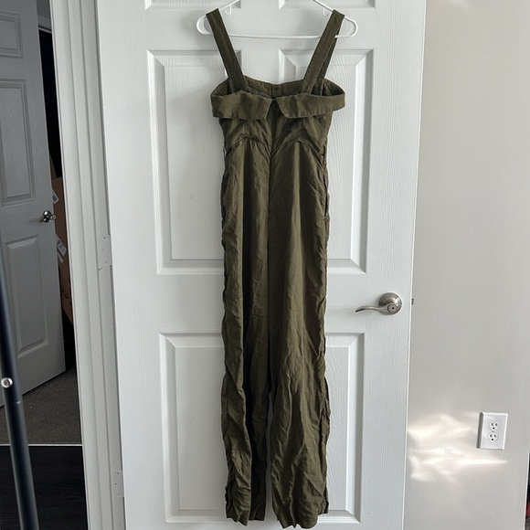 Lovers + Friends Artsy Jumpsuit Pant Green XS - Picture 5 of 5